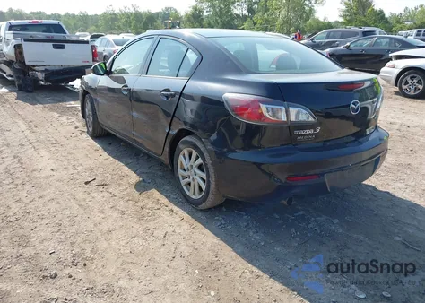 2012 Mazda Mazda3 I Touring z USA, uszkodzony, nr VIN JM1BL1V79C1525424